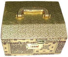 Phoenix InternationalGolden Make up Vanity Box/Bangle Box
