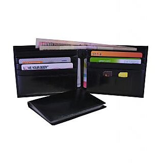 arpera-Black-Leather-Mens Wallet-with removable card holder-C11427-1