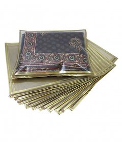 Saree Bag (Golden) - Set of 10 Golden Saree Bags