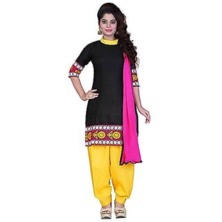 Womens Punjabi Cotton Dress material