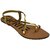 Thefancymart Faux Leather Comfortable Sandals For Women