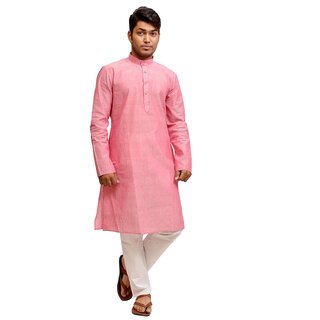 Porwal Pink color Cotton Kurta Pyjama Porwal925 KD/32