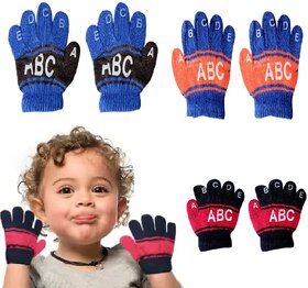 Kids Woolen Gloves (Set of 2)