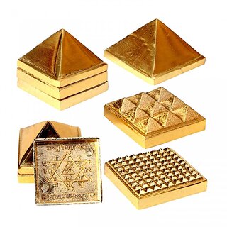 Vastu Pyramids Small Golden