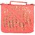 Cuddle Women's Sling Bag Peach (CUDCUTSLD3Peach)