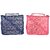 Cuddle Women's Sling Bags Blue  Pink (CUDCUTSLD2BLUPINK, Combo of 2)