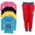 IndiWeaves Girls Combo Pack 6 (Pack of 5 Full Sleeves T-Shirts and 1 Lowers/Track Pant )Multicolor