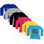 Indiweaves Girls Cotton Full Sleeve Printed T-shirt Pack Of 6multicolor