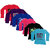 Indiweaves Girls Cotton Full Sleeve Printed T-shirt Pack Of 6multicolor
