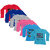 Indiweaves Girls Cotton Full Sleeve Printed T-shirt Pack Of 6multicolor