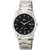 QQ Standard Analog Black Dial Men's Watch - A438J202Y