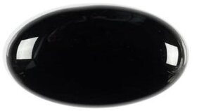 5.00 ct Certified Natural Black Aqeeq /Black Onyx.