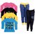 Indiweaves Girls Combo Pack 6 Pack Of 4 Full Sleeves T-shirts And 2 Lowerst