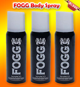 Fogg Marco Body Spray For Men(pack of 3 pcs.)