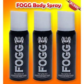 Fogg Marco Body Spray For Men(pack of 3 pcs.)