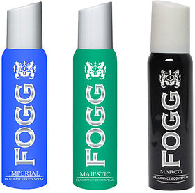 Fogg Imperior, Majestic  Marco Body Spray For Men(pack of 3 pcs.)