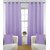 IDOLESHOP Polyester Lavender Plain Curtain Door(7 feet in Height, Pack of 2)