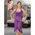 154I Hot Sleep Wear 2p Babydoll  Panty Set Sheer Night Halter Slip Bed New Wine