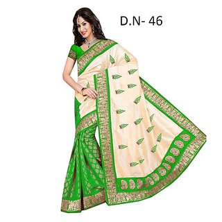 Sharda Creation Multicolour Bhagalpuri Silk Saree