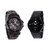 Rosra Black And IIk Collection Black Men Watches Combo Of 2 Watches