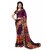 DECENT WORLD Branded Party wear Exclusive Printed Multi colored Georgette Saree with Blouse online