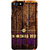 Fiobs Designer Phone Back Case Cover   7 ( 9 Inches Big Phones Wood Look )