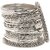 Batu Lee Traditional Wedding Tribal Oxidized Silver Plated Bangles Set For Women