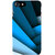 Fiobs Designer Phone Back Case Cover   7 ( Blue Shades Pattern Design  )