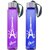 Kudos Multi color Small Cute Clear Translucent 300 Ml Water Bottle