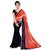 DECENT WORLD Branded Party wear Exclusive Printed Multi colored Georgette Saree with Blouse online
