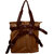 Trendy Khaki  Coffee Ladies Handbag.