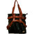Trendy Black  Brown Ladies Handbag