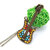 Cinderella Stone Guitar Pendant Necklace