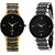 Nubela Golden And Silver IIK watches For Men - Combo