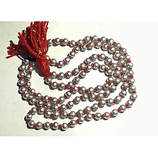 Siddha 16 Shanskar Yukt Parad Rasa Mani Mala (2-3mm) for Pooja