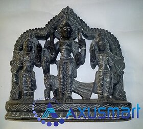 Kadapa stone Statue Valli thaivani hight 9.3inch  lenth 10.9inch  wight 1.5kg