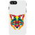 Fiobs Designer Phone Back Case Cover   7 ( Colorful Fox  Face Tribal Pattern Design )