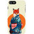 Fiobs Designer Phone Back Case Cover   7 ( Fox Women In China Dress  )