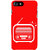 Fiobs Designer Phone Back Case Cover   7 ( Red Radio Old School Style )