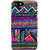 Fiobs Designer Phone Back Case Cover   7 ( Colorful Pattern Design Triangle )