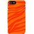 Fiobs Designer Phone Back Case Cover   7 ( Tiger Print Fire Type )