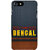 Fiobs Designer Phone Back Case Cover   7 ( I Love Bengal Blue Wood Look  )