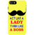 Fiobs Designer Phone Back Case Cover   7 ( Quotes On Act Like A Man Boss )
