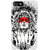 Fiobs Designer Phone Back Case Cover   7 ( Red Indian Women Art Tattoo Art )
