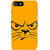 Fiobs Designer Phone Back Case Cover   7 ( Angry Cat Look Logo Art Cute Cat  )