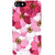 Fiobs Designer Phone Back Case Cover   7 ( Pink Flower Pattern Design  )