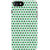 Fiobs Designer Phone Back Case Cover   7 ( Green Black Colorful  Pattern Design  )