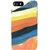 Fiobs Designer Phone Back Case Cover   7 ( Multi Color Pattern Design Blue Yellow Orange )