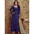 Nevy Blue Georgette Embroidery Sequins work with inner online Salwar kameez  by DECENT WORLD (Unstitched)