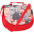 KATVON Red Self Design Sling Bags